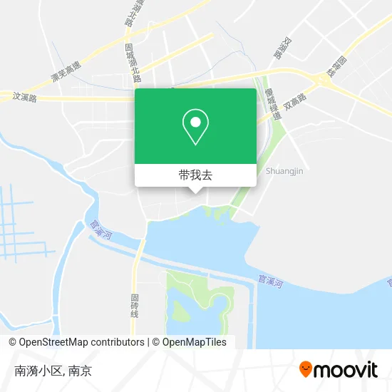 南漪小区地图