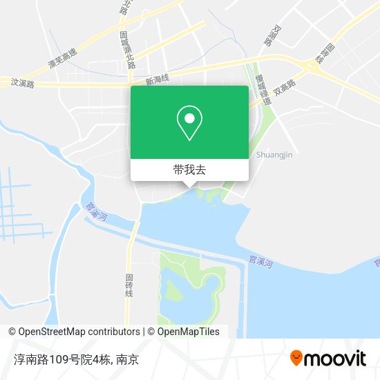 淳南路109号院4栋地图