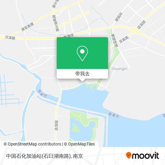 中国石化加油站(石臼湖南路)地图