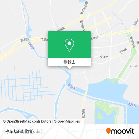 停车场(镇北路)地图