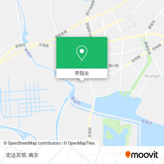 宏达宾馆地图