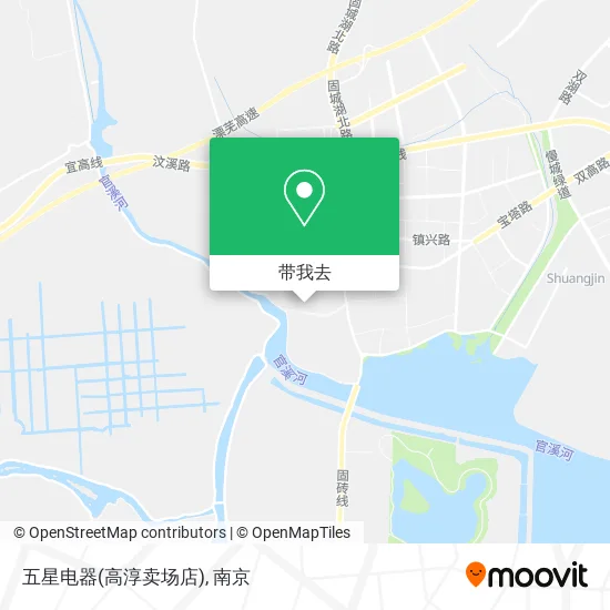 五星电器(高淳卖场店)地图