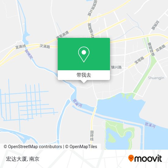 宏达大厦地图