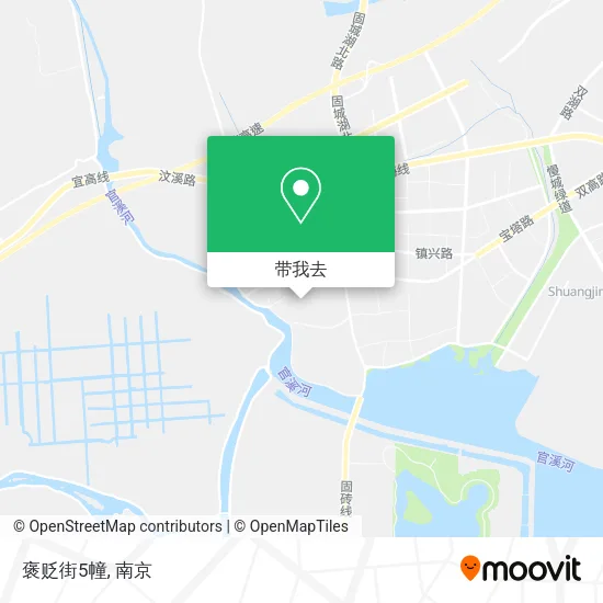 褒贬街5幢地图