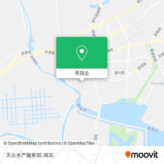 天云水产服务部地图