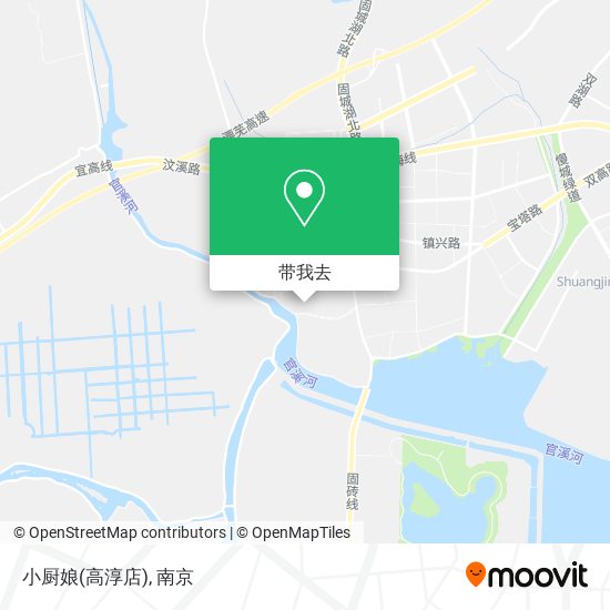 小厨娘(高淳店)地图