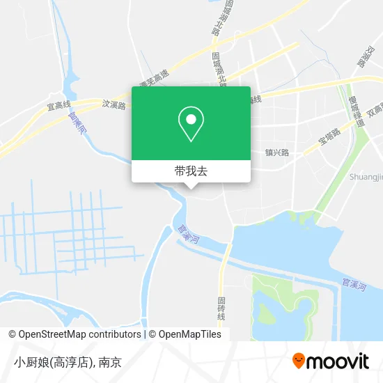 小厨娘(高淳店)地图