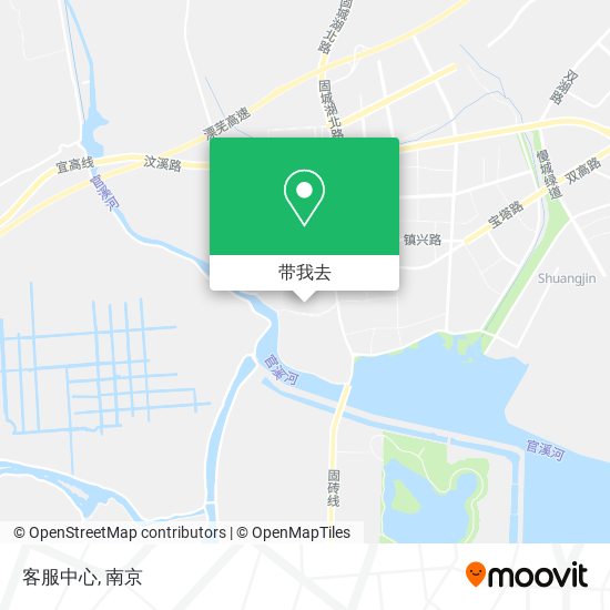 客服中心地图