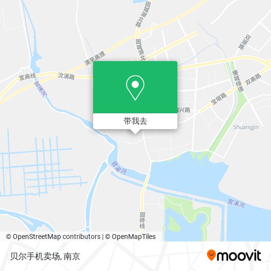 贝尔手机卖场地图