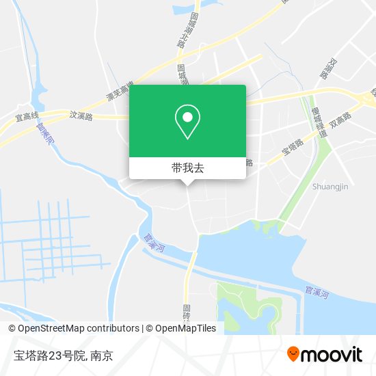 宝塔路23号院地图