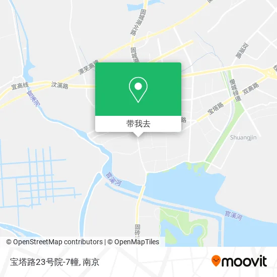 宝塔路23号院-7幢地图
