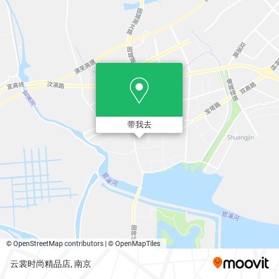 云裳时尚精品店地图