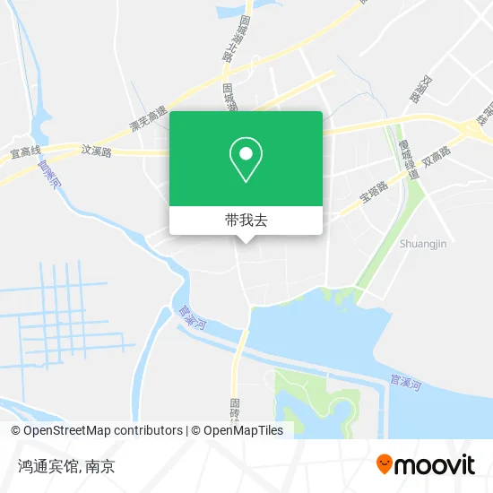 鸿通宾馆地图