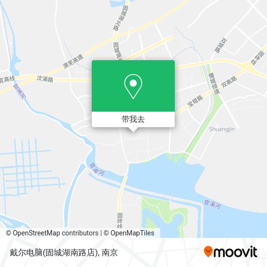 戴尔电脑(固城湖南路店)地图