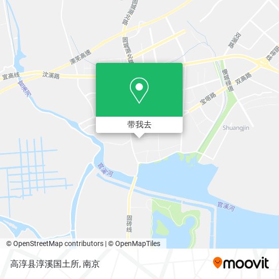高淳县淳溪国土所地图
