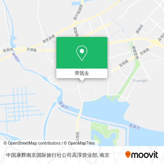 中国康辉南京国际旅行社公司高淳营业部地图