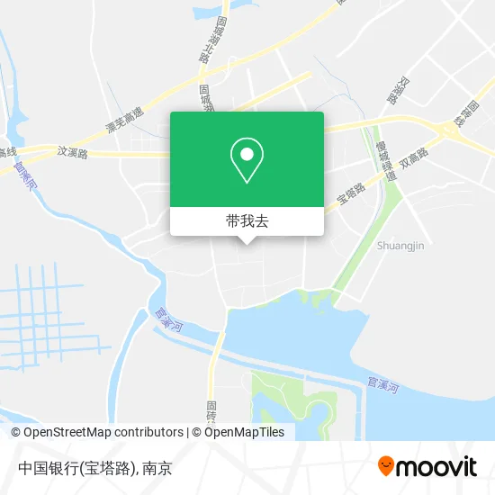 中国银行(宝塔路)地图