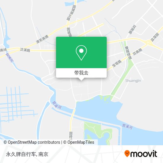 永久牌自行车地图