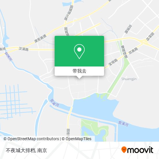 不夜城大排档地图