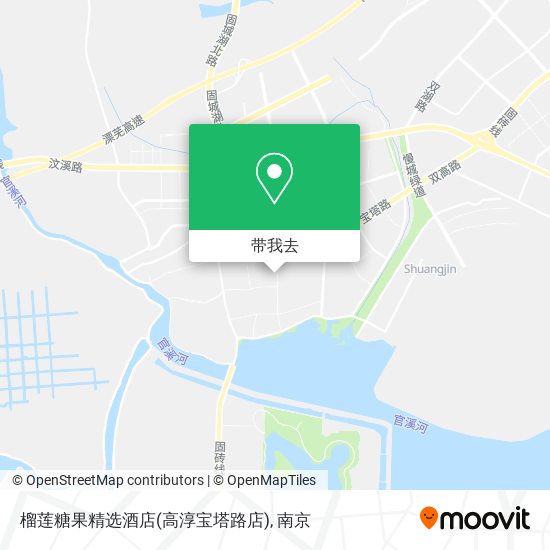 榴莲糖果精选酒店(高淳宝塔路店)地图