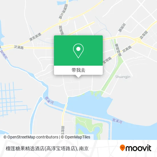 榴莲糖果精选酒店(高淳宝塔路店)地图