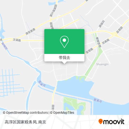 高淳区国家税务局地图
