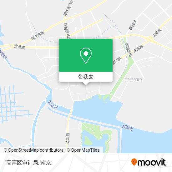 高淳区审计局地图