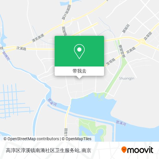 高淳区淳溪镇南漪社区卫生服务站地图