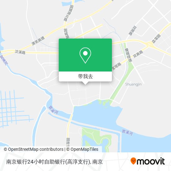 南京银行24小时自助银行(高淳支行)地图