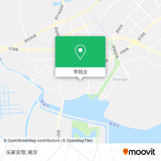 乐家宾馆地图
