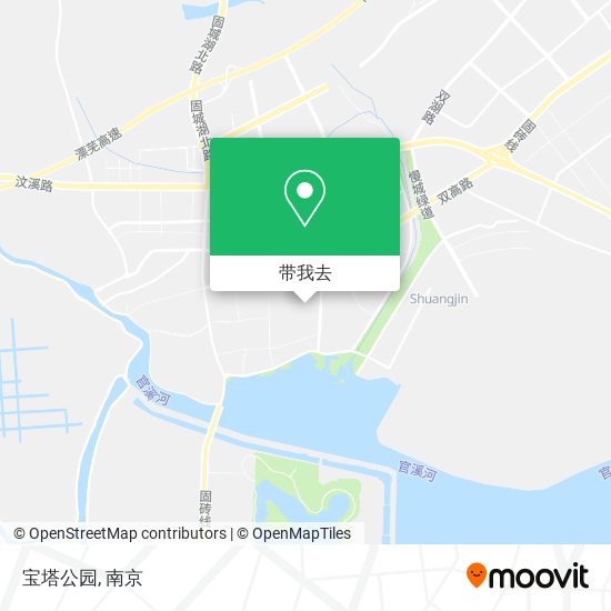 宝塔公园地图