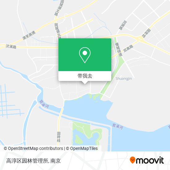 高淳区园林管理所地图