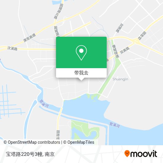 宝塔路220号3幢地图