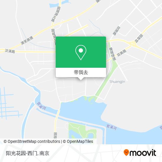 阳光花园-西门地图