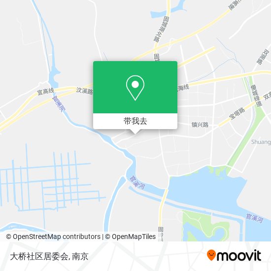 大桥社区居委会地图