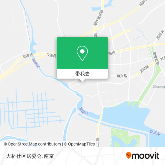 大桥社区居委会地图