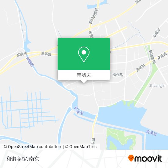 和谐宾馆地图