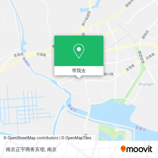 南京正宇商务宾馆地图