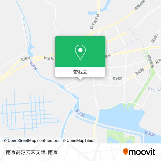 南京高淳云宏宾馆地图