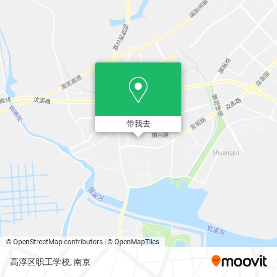 高淳区职工学校地图