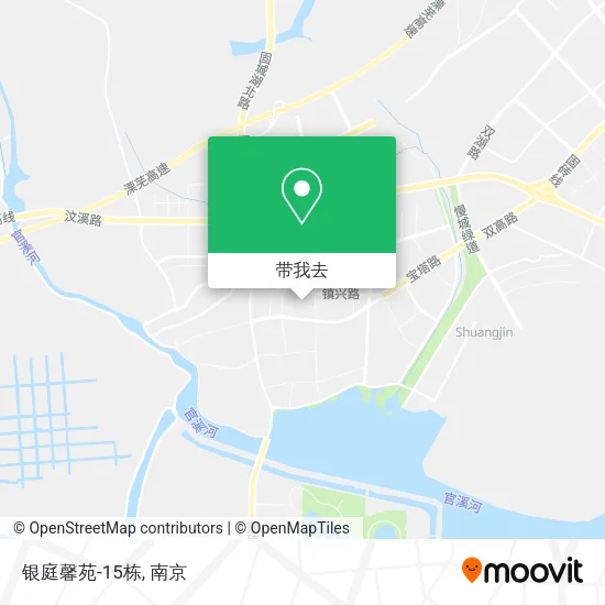 银庭馨苑-15栋地图