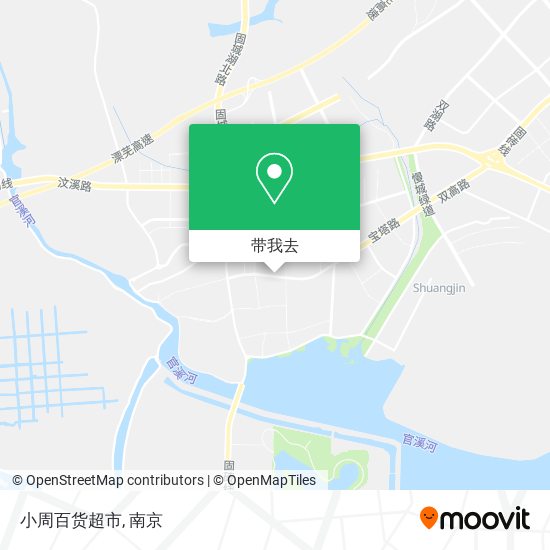 小周百货超市地图