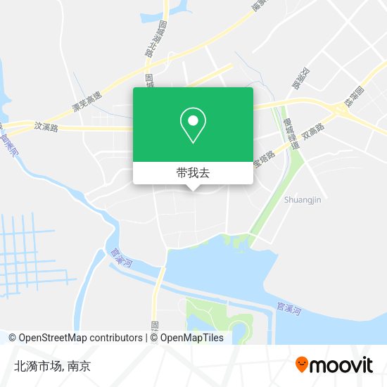 北漪市场地图