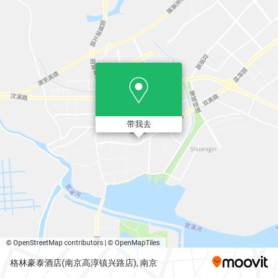 格林豪泰酒店(南京高淳镇兴路店)地图