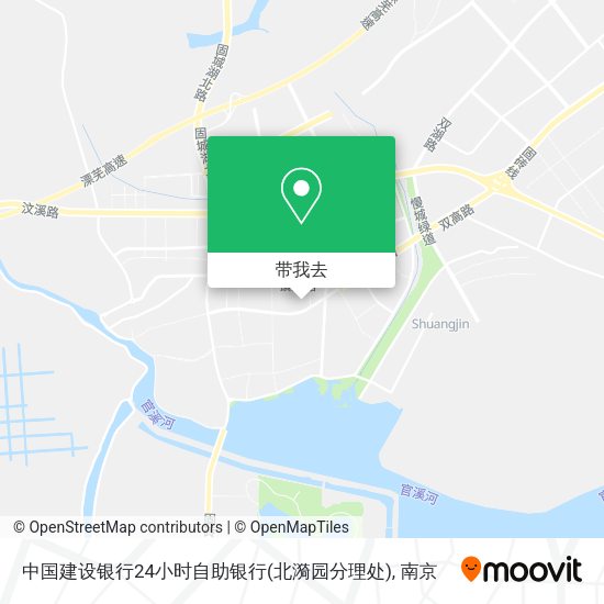 中国建设银行24小时自助银行(北漪园分理处)地图