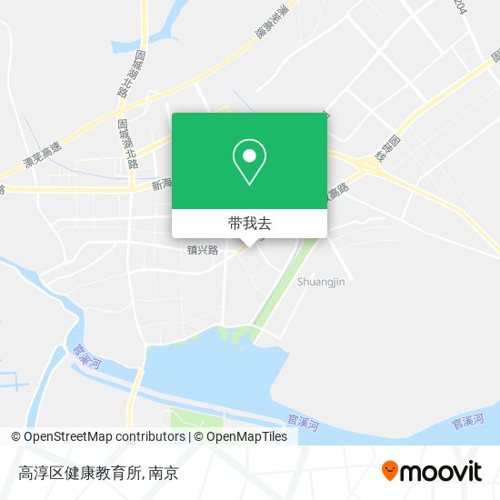 高淳区健康教育所地图