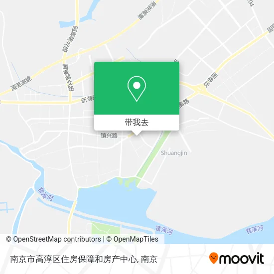 南京市高淳区住房保障和房产中心地图