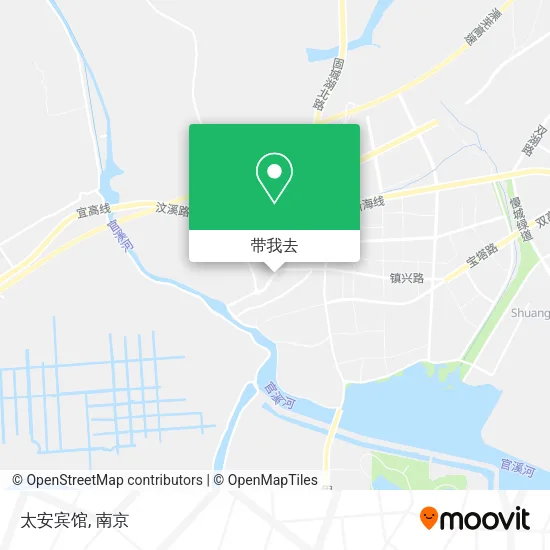 太安宾馆地图