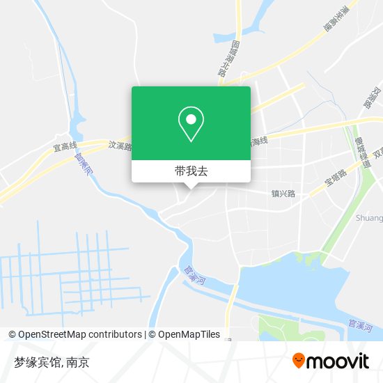 梦缘宾馆地图