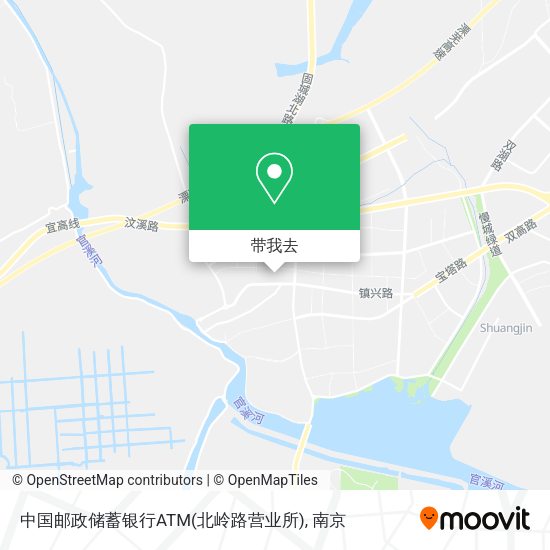 中国邮政储蓄银行ATM(北岭路营业所)地图